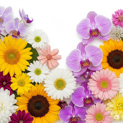 colorful flower background