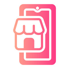 shop gradient icon