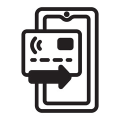 payment glyph icon