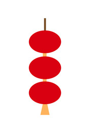 Chinese decoration on a white background,