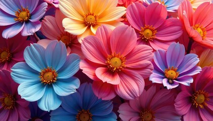 Fototapeta premium Overlapping petals create a continuous floral tapestry , petal, drawing, bloom