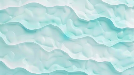 Obraz premium ocean aesthetic background with turquoise waves, soft foam texture, calm sea vibe, refreshing