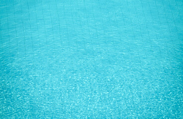Clean water surface of Swimming pool at hotel
