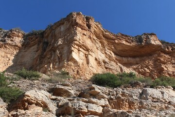 Obraz premium Exotic Jurassic geological feature in natural view 