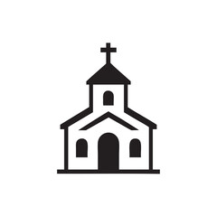 church icon vector