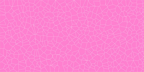 Decorative grid of abstract and non-uniform shapes

