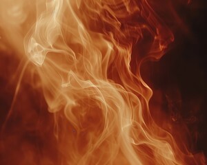 Abstrakcyjny taniec ognia, tekstura płomieni