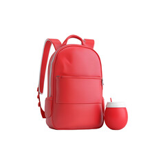 Fototapeta premium Sports backpack png