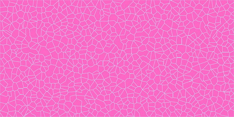 Digital art texture composed of organic polygonal grids

