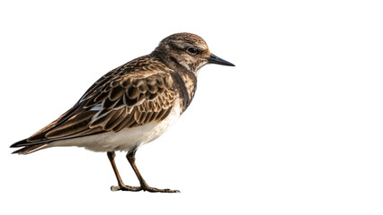 side view of a female pheasant