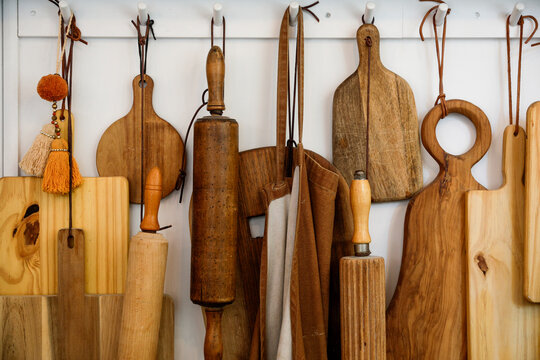 Paris, France. Europe. French boulangerie with bakery items on display