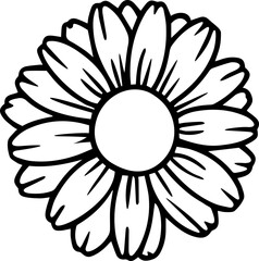 daisy pattern background 