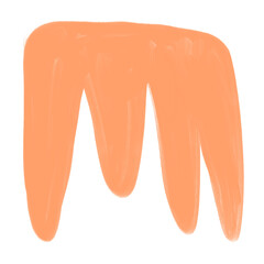 textured digital paint abstract shapes gouache pastel painted solids