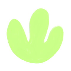 textured digital paint abstract shapes gouache pastel painted solids