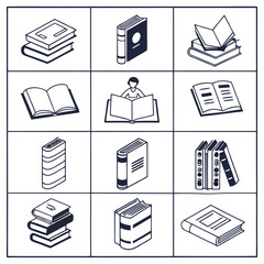 A Stylized Black and White Floral Design