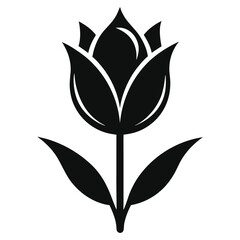 A Stylized Silhouette of a Hummingbird in Flight