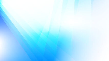 Abstract geometric white and blue color, modern design stripes background with triangle shape and glowing light. Vector illustration.