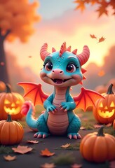 AI Generates a Realistic Illustration of a Cute Animals