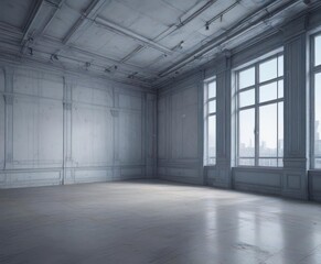 Blueprint photo effect mockup background with empty space for design  Architectural, engineering concept ,  structure,  isometric,  background