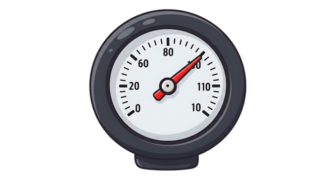 Gauge showing measurement