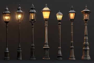 Glowing Streetlights A Collection of Vintage Inspired Outdoor Lighting Designs Antique Style Street Lamp History Urban