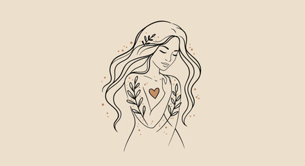 girl with long hair