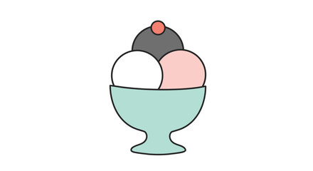 ice cream vector illustration