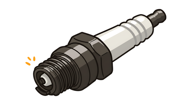 Spark plug illustration