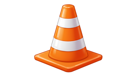 Traffic Cone Illustration