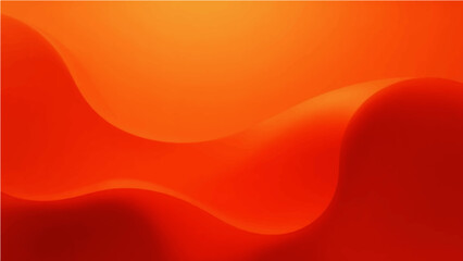 Red and orange abstract wave pattern background with light and motion.