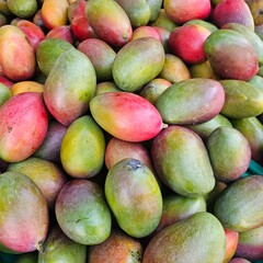Fresh mangoes for a healthy diet