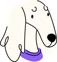 Doodle Dog Portrait