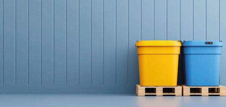 food safety cleaning monitoring. Cold storage bins equipped with cleaning sensors actively monitoring hygiene levels in real time
