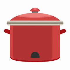 Crock pot vector 