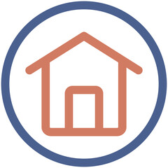 Home Outline Color Icon