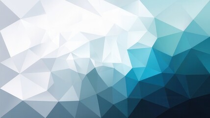 Elegant geometric background with gradient tones of blue and polygon shapes
