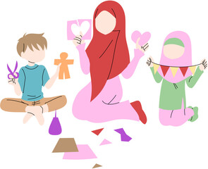 Crafting with Kids