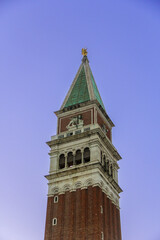Clock tower in Venice, Italy