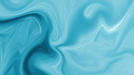 Obraz premium Abstract blue water flow with soft patterns, minimalist and serene