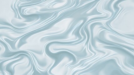 Obraz premium Abstract blue water flow with soft patterns, minimalist and serene