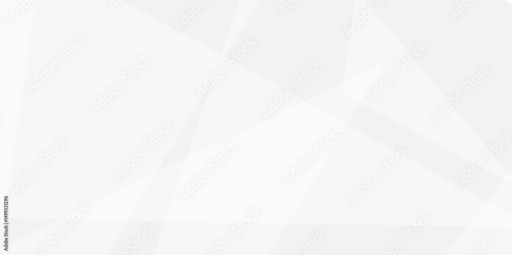 Fototapete geometry shine and layer element vector for presentation design. abstract background with gray backg