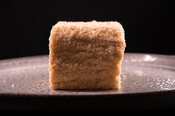 Napoleon cake. Dessert. Healthy food. Diet dish. Layered cake