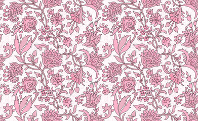 seamless pattern with flowers