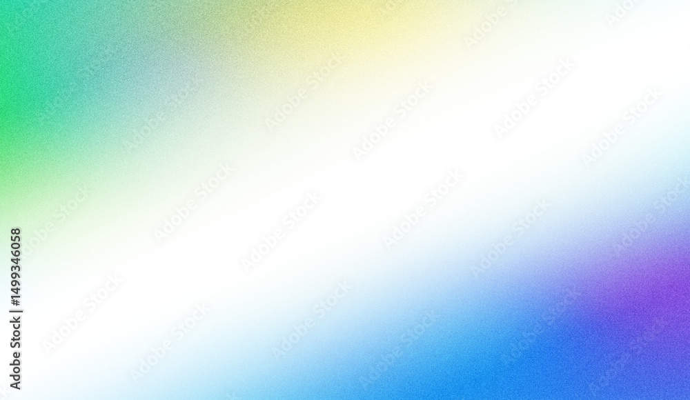 Poster Abstract diagonal black line on vibrant colorful gradient background.