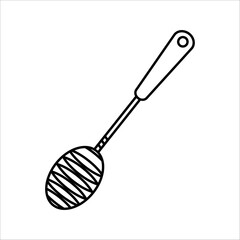 Whisk vector icon. Kitchen whisk, cooking whisk, bread food blender