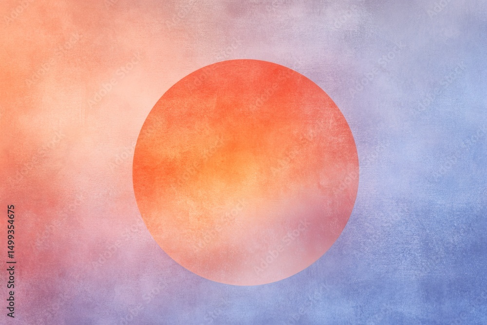 Poster abstract grunge gradient circle on textured background for artistic design