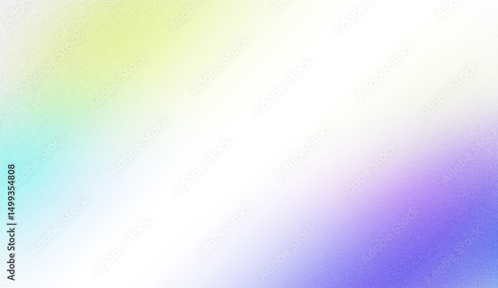 Poster abstract diagonal black line across vibrant gradient background.