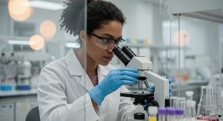 scientist working in laboratory