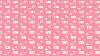 Vector football soccer pattern design 