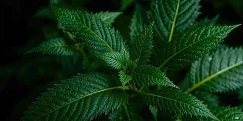 Obraz premium Boldo Plant Medicinal Leaves - Natural Health